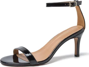 MAIERNISI JESSI Unisex Men's Women's Sandals Ankle Strap Kitten High Heel