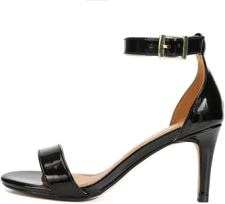 MAIERNISI JESSI Unisex Men's Women's Sandals Ankle Strap Kitten High Heel