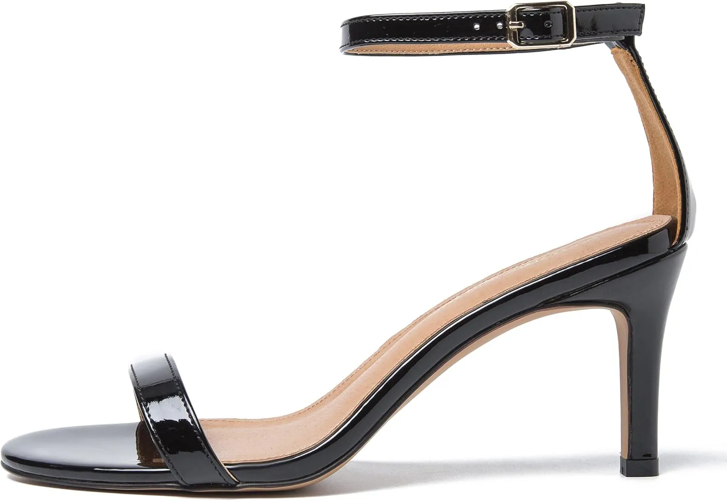MAIERNISI JESSI Unisex Men's Women's Sandals Ankle Strap Kitten High Heel