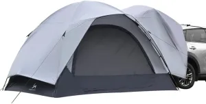 MC TOMOUNT SUV Tent 10ft*10ft*7ft Universal for SUV/CUV/Cars with Rainfly & 2 Doors for Camping Family Camping