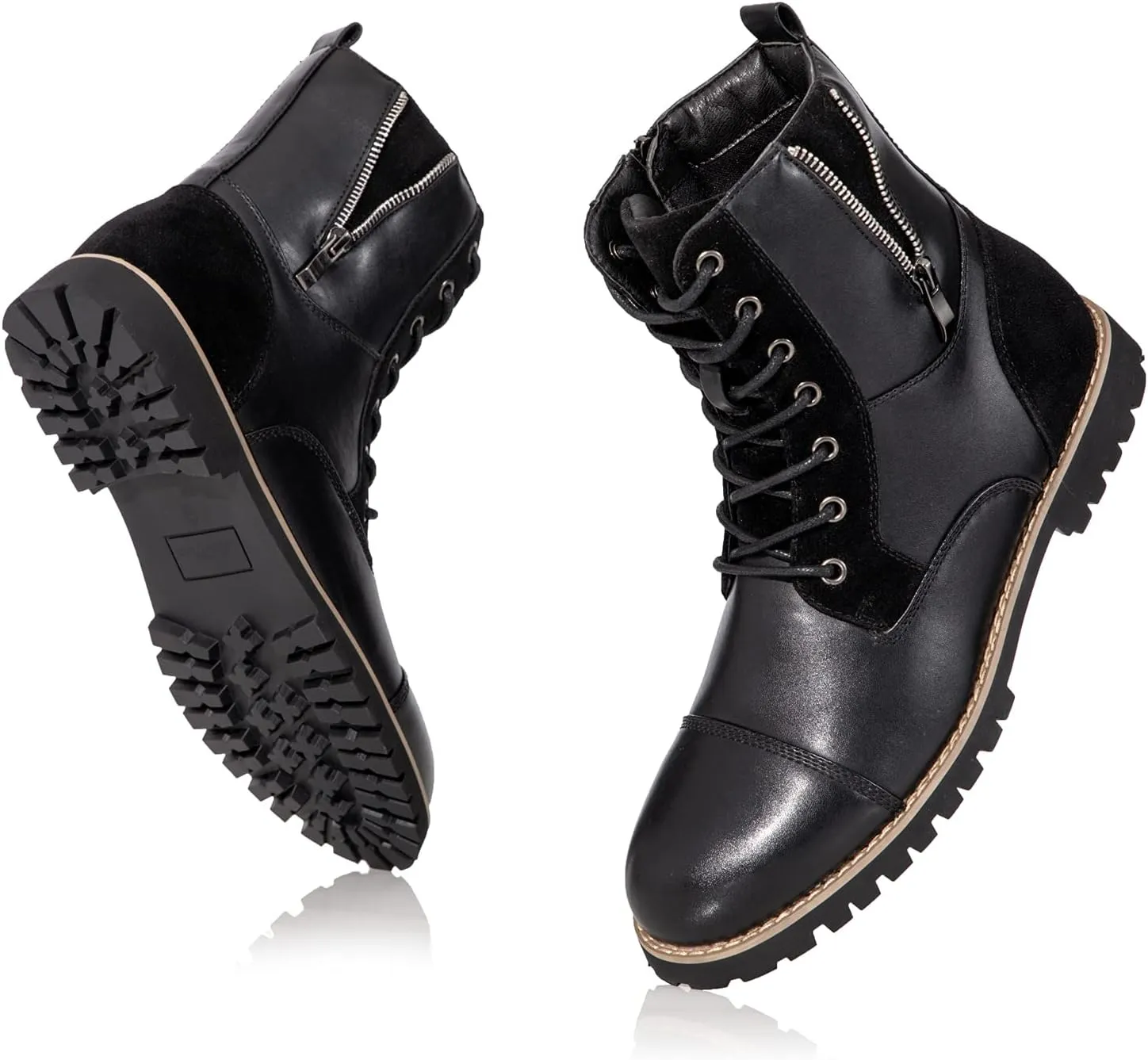 Metrocharm MC313 Men's Lace Up Cap Toe Formal Dress Casual Fashion Oxford Boot