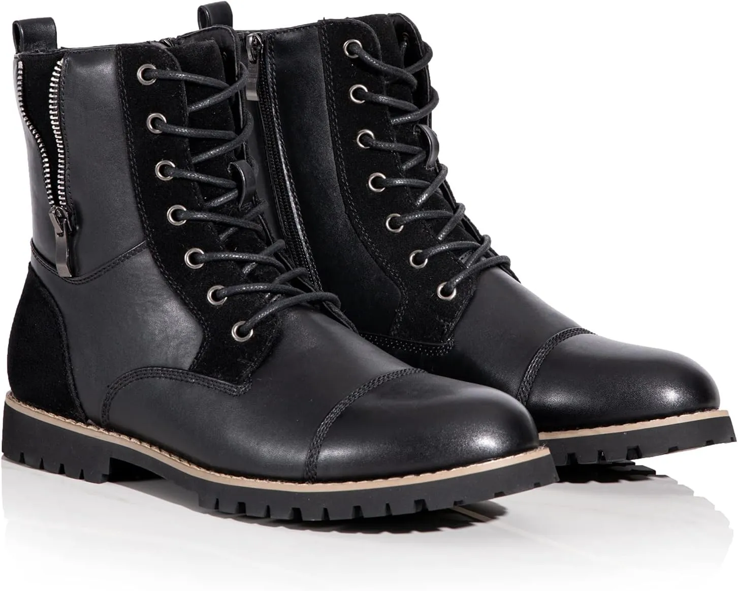 Metrocharm MC313 Men's Lace Up Cap Toe Formal Dress Casual Fashion Oxford Boot