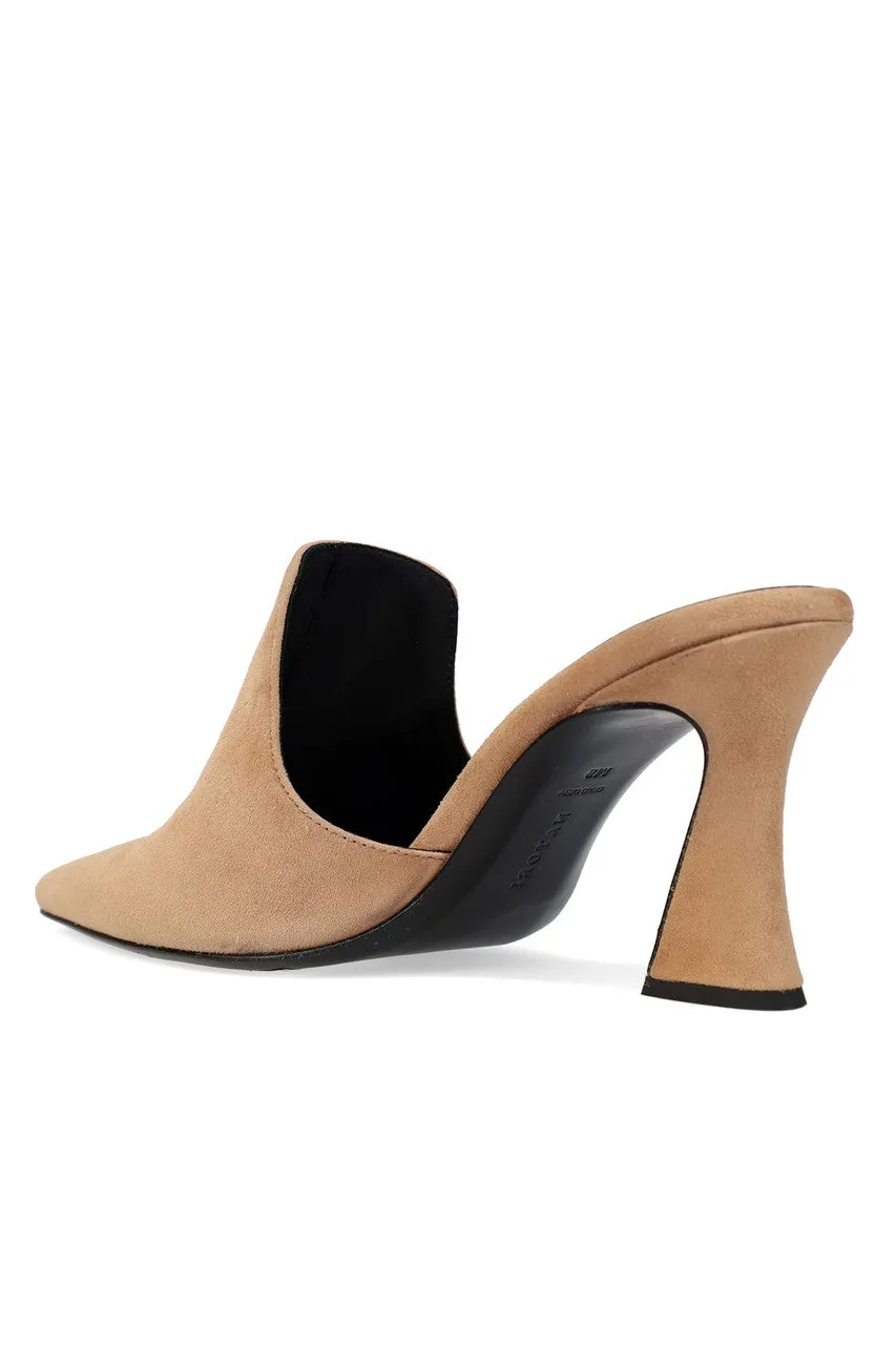 Minh Suede Heel Mule
