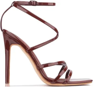 Minnie Square Toe Skinny High Heels (Minnie)