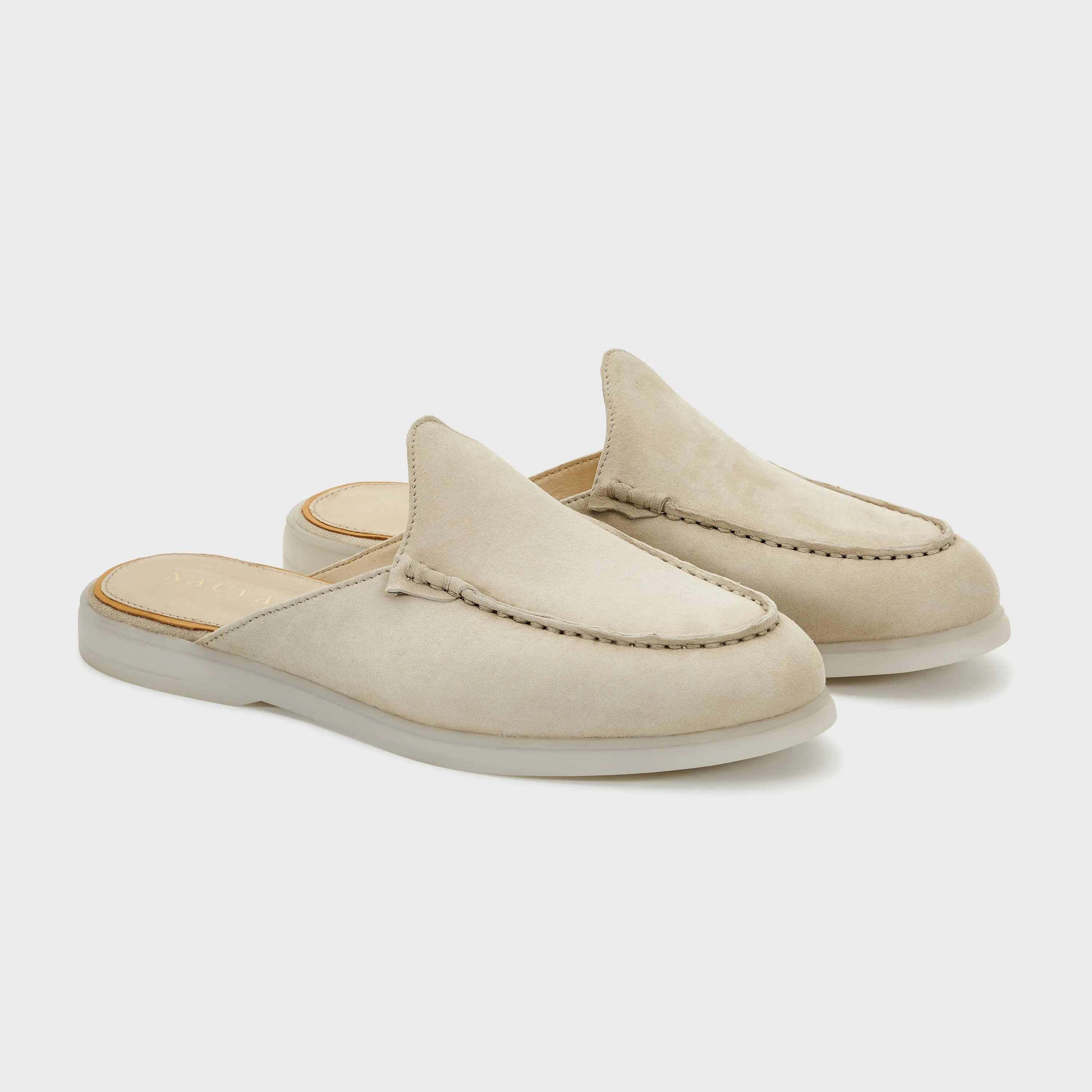 Nagra Mule | Sand Suede