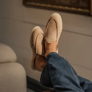 Nagra Mule | Sand Suede