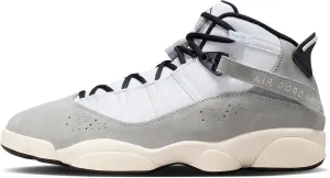Nike Air Jordan 6 Rings FJ4650-077 Men's Cement Gray Leather Basketball Sneaker Shoes (us_Footwear_Size_System, Adult, Men, Numeric, Medium, Numeric_9)