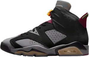 Nike Mens Air Jordan 6 Retro Sneaker, Adult, Black/Bolrdeaux/Lt Graphite, 10.5 M US