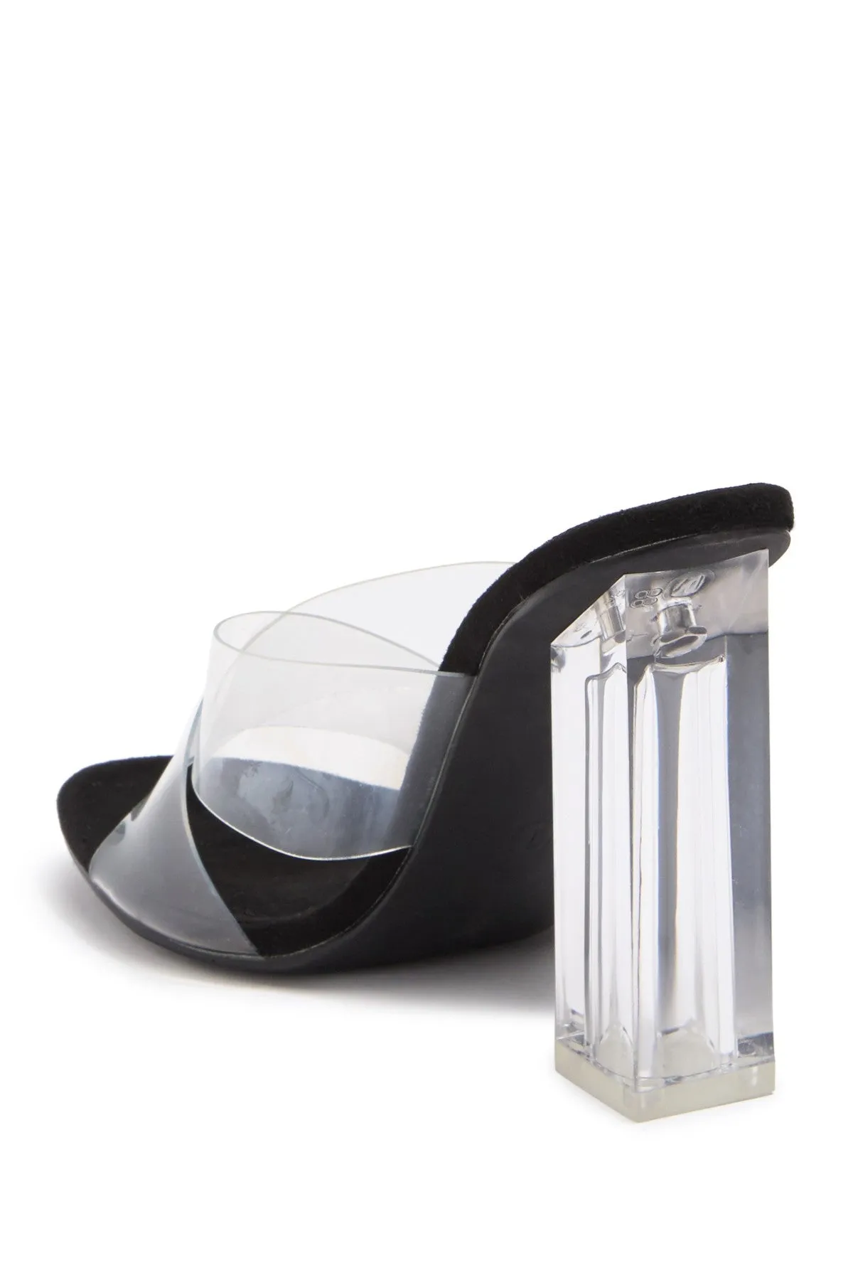Open Robbin Surprise sale Heel Toe Mule Cross Cris Black Block Professional-grade Sandals Cape Clear