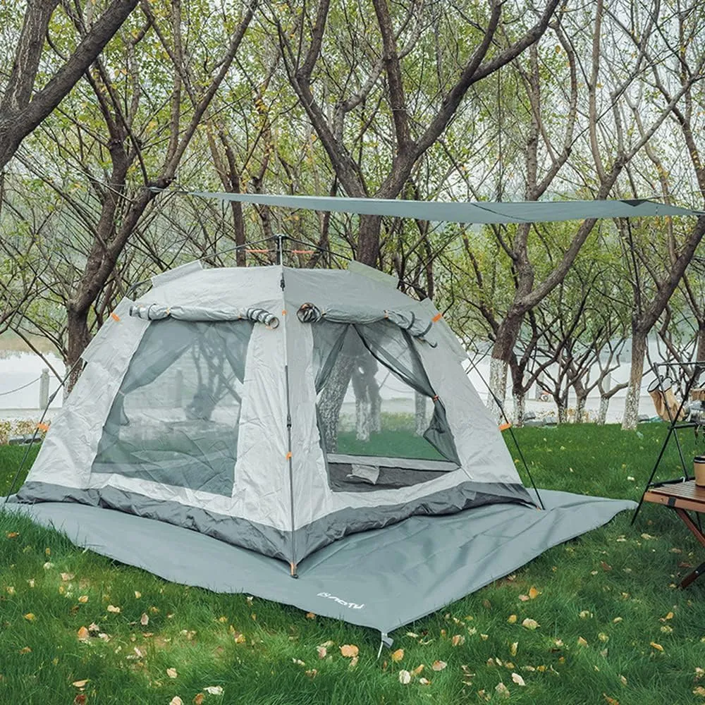 Outdoor Waterproof Camping Floor Mat Thicken Picnic Mat Wear-Resistant Oxford Cloth Ground Pad Multifunctional -Proof Ground Mat for Hiking