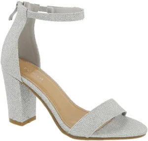 Over the Toe Strap Ankle Wrap Strap Heel Open Toe Medium Heel