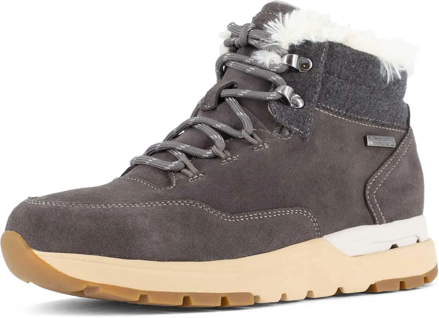 Pulse Tech Work Bootie Composite Toe Womens Oxford 85 CD US GreyNubuck