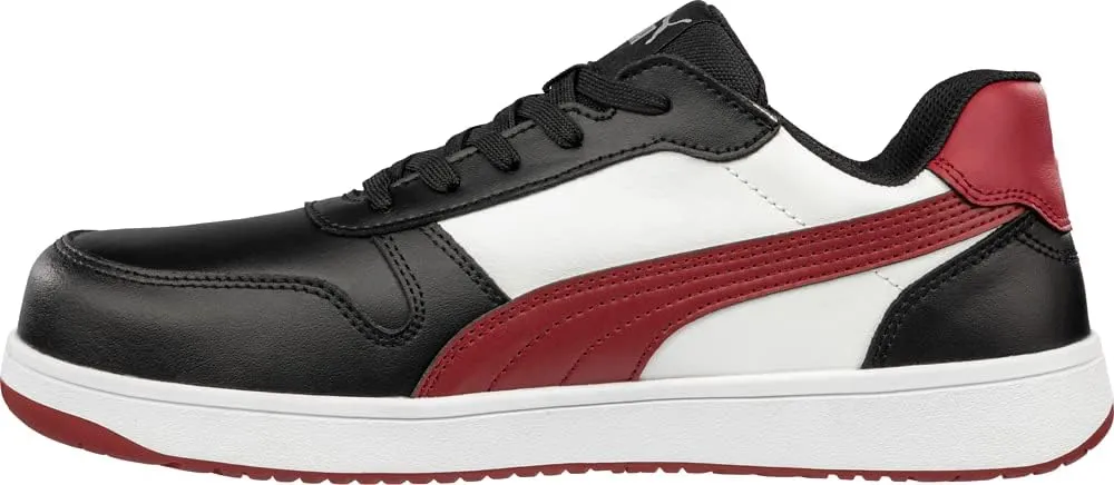 PUMA Men's Frontcourt Leather Low ASTM Eh Sneaker