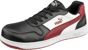 PUMA Men's Frontcourt Leather Low ASTM Eh Sneaker