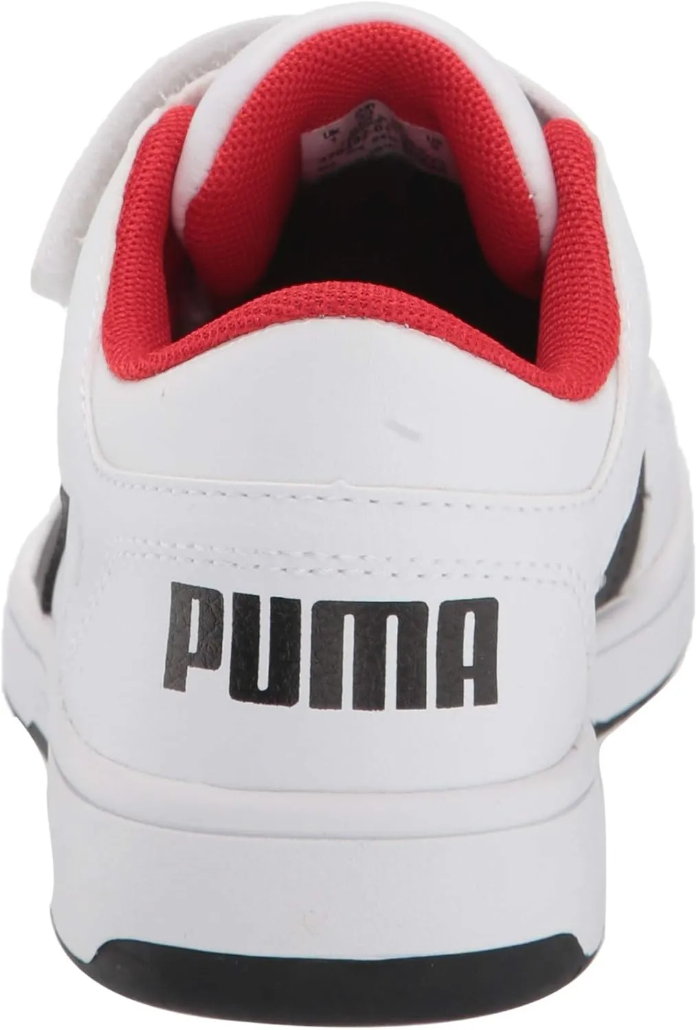 PUMA Unisex-Child Rebound Layup Hook and Loop Sneaker
