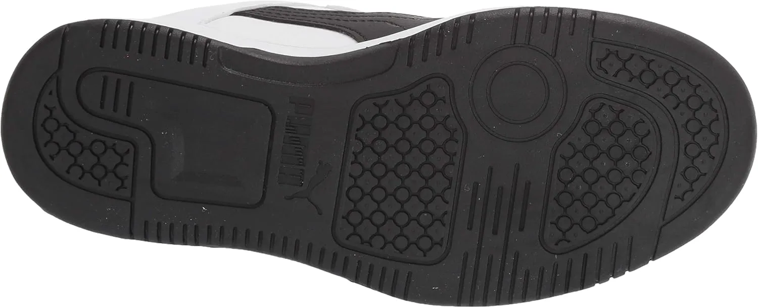 PUMA Unisex-Child Rebound Layup Hook and Loop Sneaker