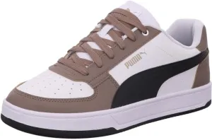 PUMA Unisex's Caven 2.0 Sneaker, Totally Taupe Puma Black Puma White, 14.5 US Women/13 US Men