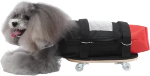Rear Leg Dog Scooter, Custom Pet Wheelchair for Cats and Dogs, S/M/L Sizes, Breathable Mesh Design