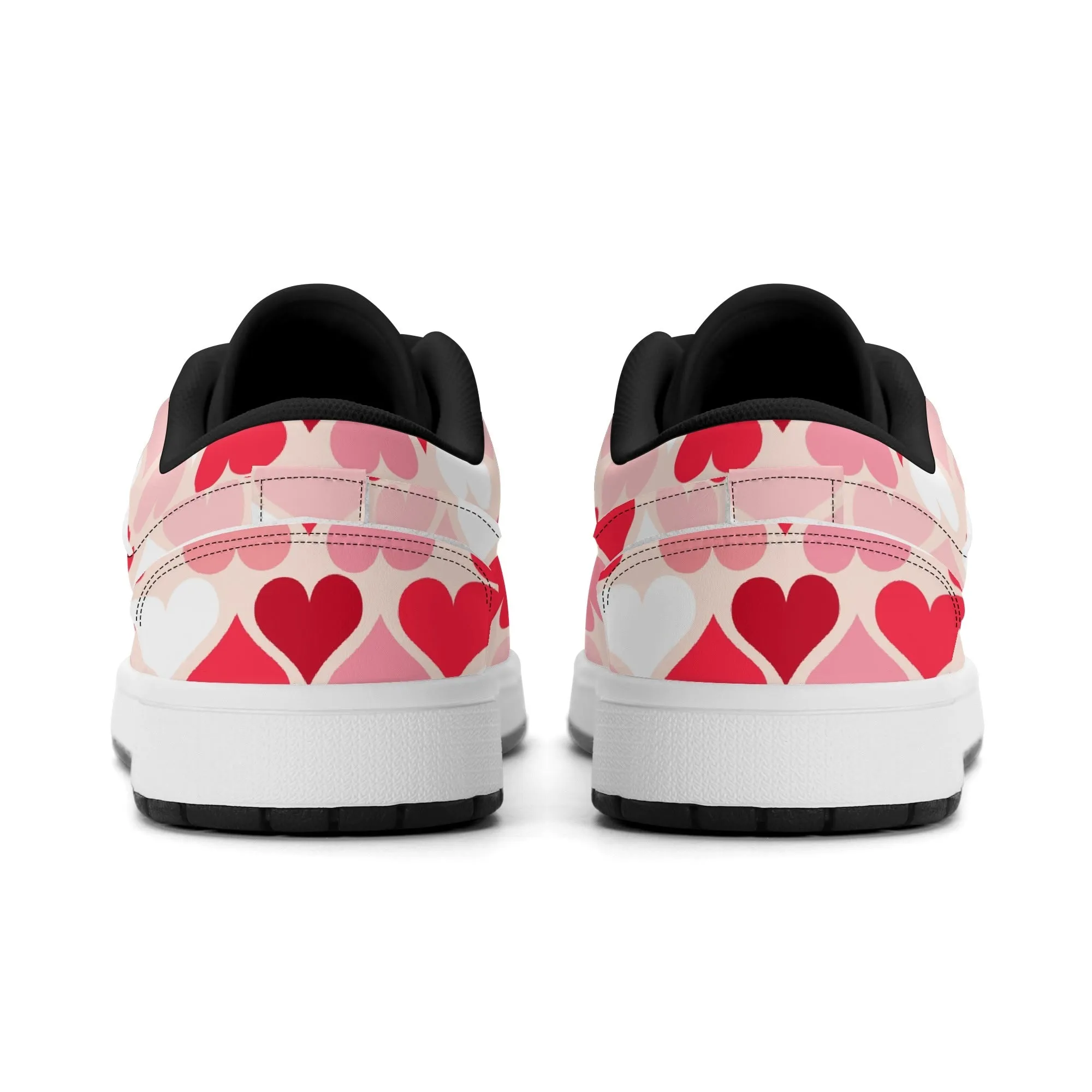 Red Hearts Low Top Leder Sneaker für Herren