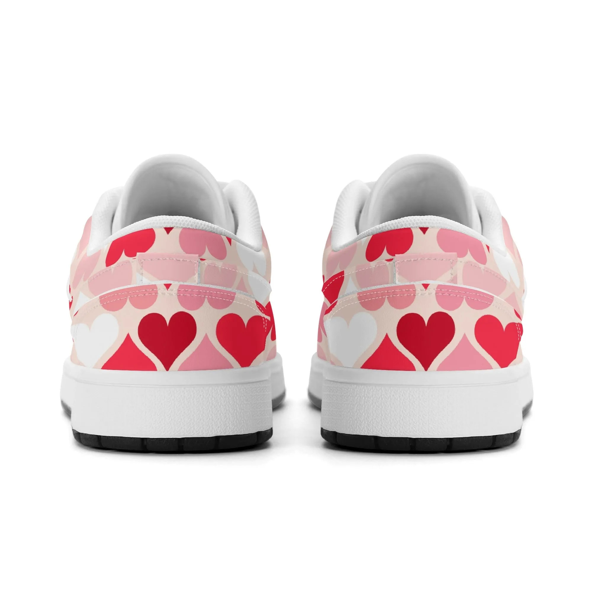 Red Hearts Low Top Leder Sneaker für Herren