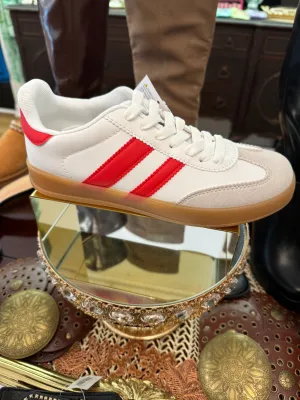 Red Stripe Sneaker
