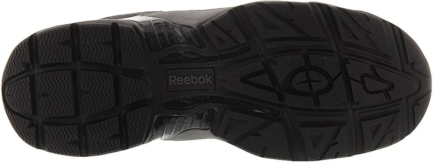 Reebok Work Men's RB1062 Beamer Safety Toe Athletic Work Shoe Black & Grey Trim