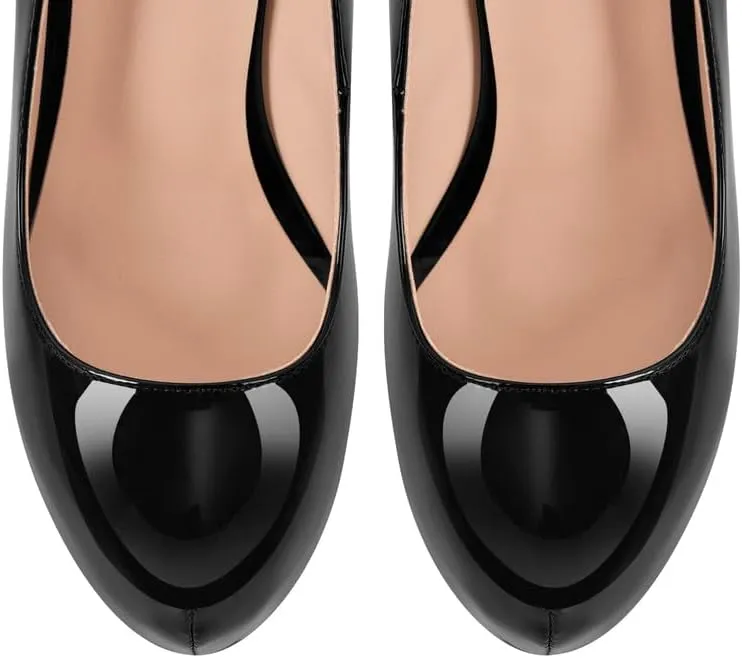 Richealnana Women's Double Platform Stiletto High Heel Pumps