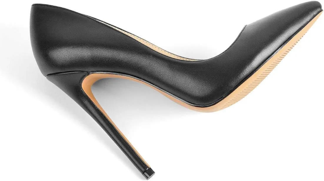 richealnini Womens Pointed Toe Stiletto High Heel Pumps