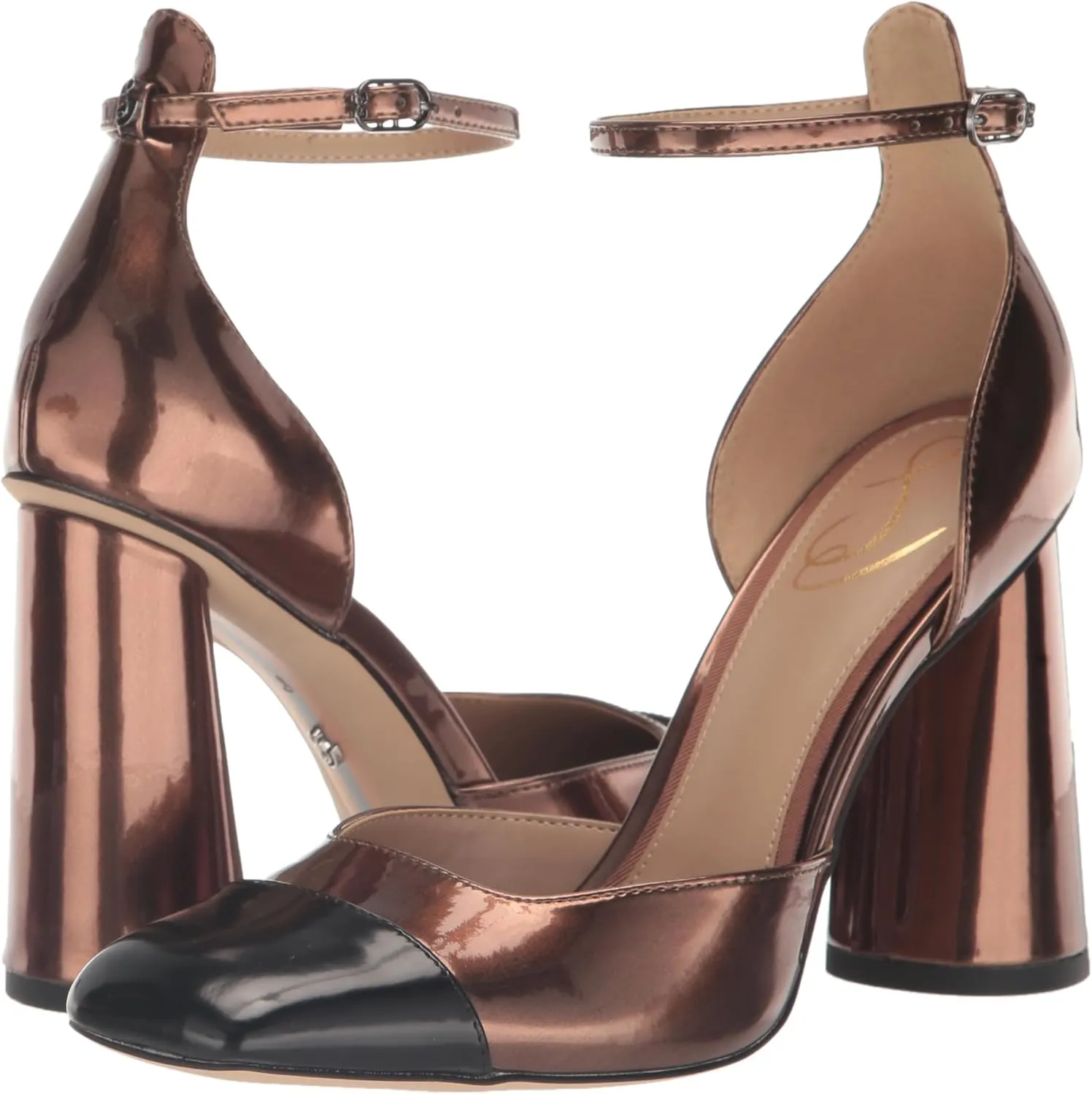 Sam Edelman Women's Cristine Ankle Strap Block Heel