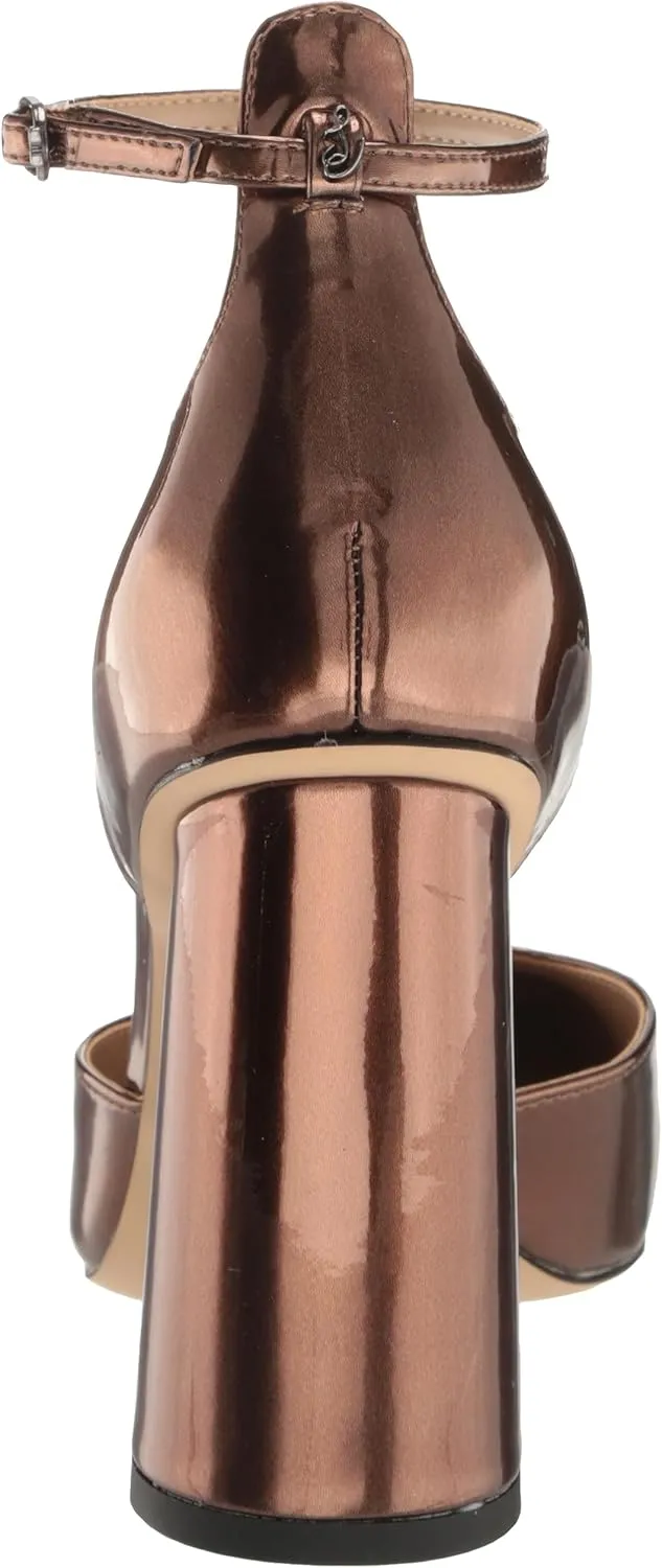 Sam Edelman Women's Cristine Ankle Strap Block Heel