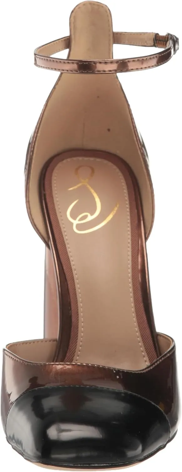 Sam Edelman Women's Cristine Ankle Strap Block Heel