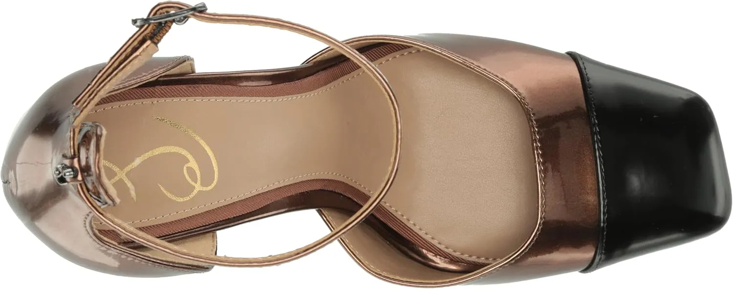 Sam Edelman Women's Cristine Ankle Strap Block Heel