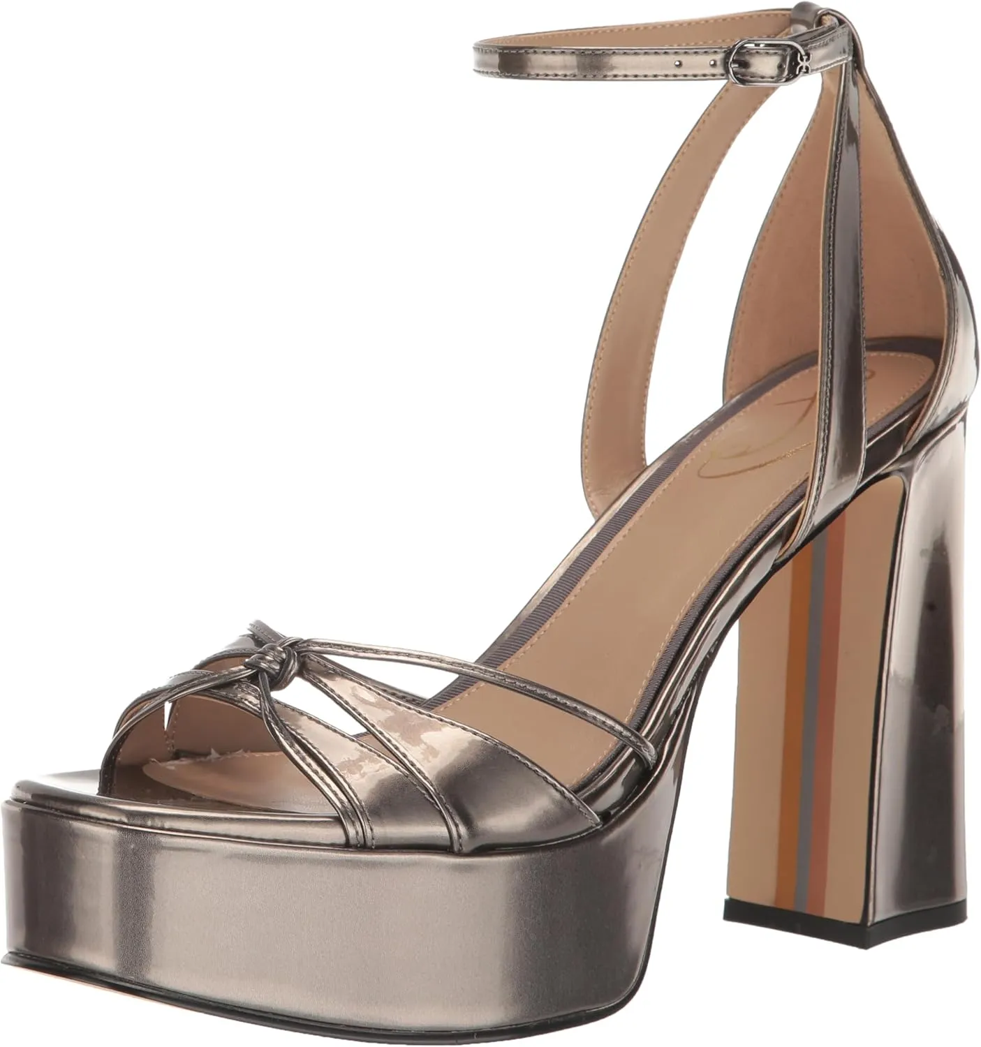 Sam Edelman Women's Kamille Ankle Strap Platform Heel