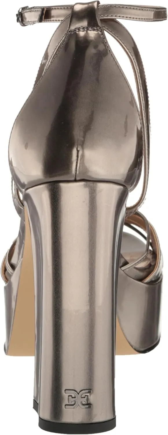 Sam Edelman Women's Kamille Ankle Strap Platform Heel