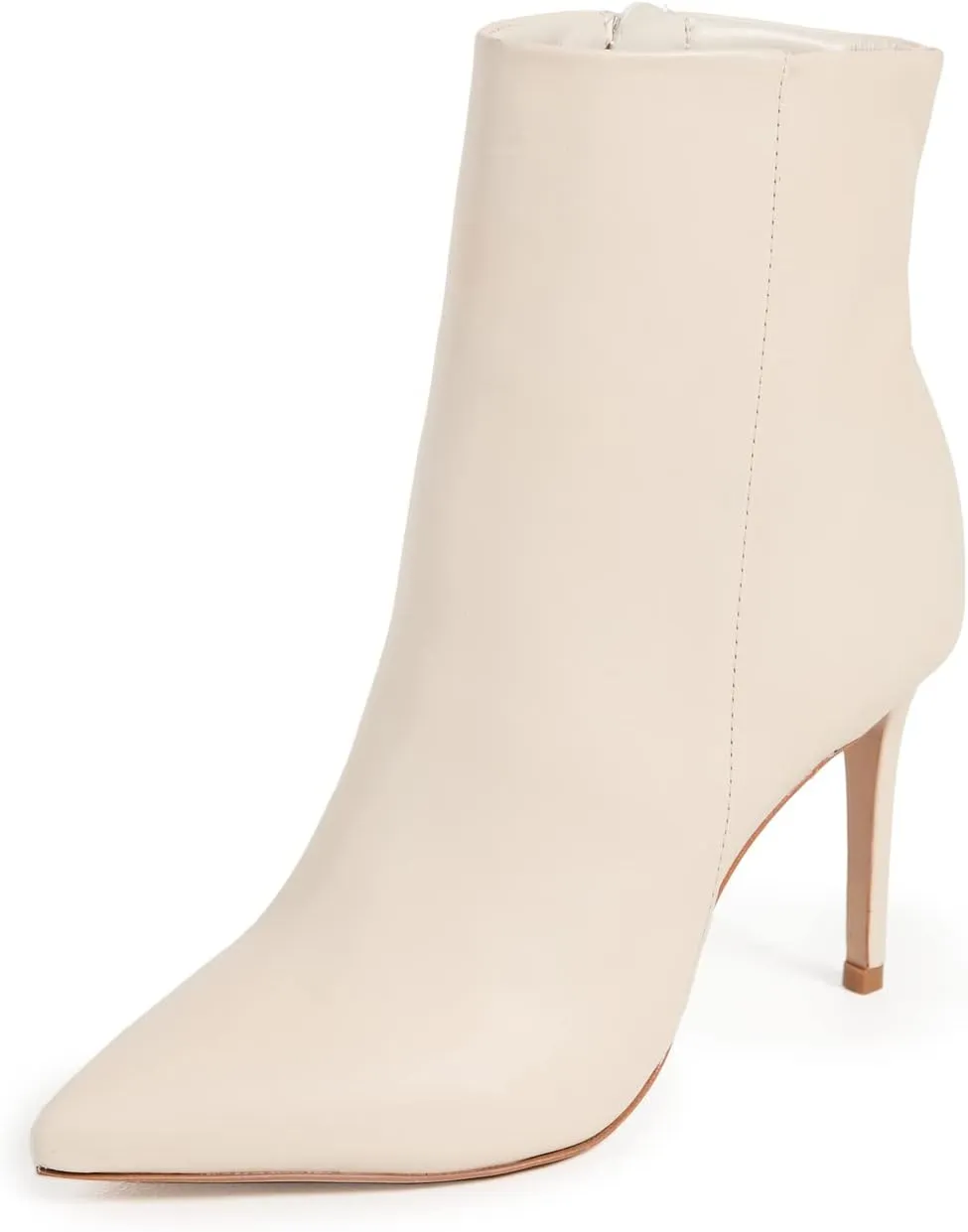 SCHUTZ Women's Mikki Booties, Eggshell, Off White, 7 Medium US