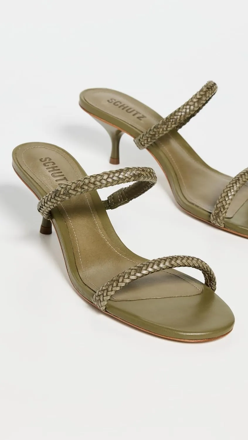 SCHUTZ Women's Taliah Woven Heels
