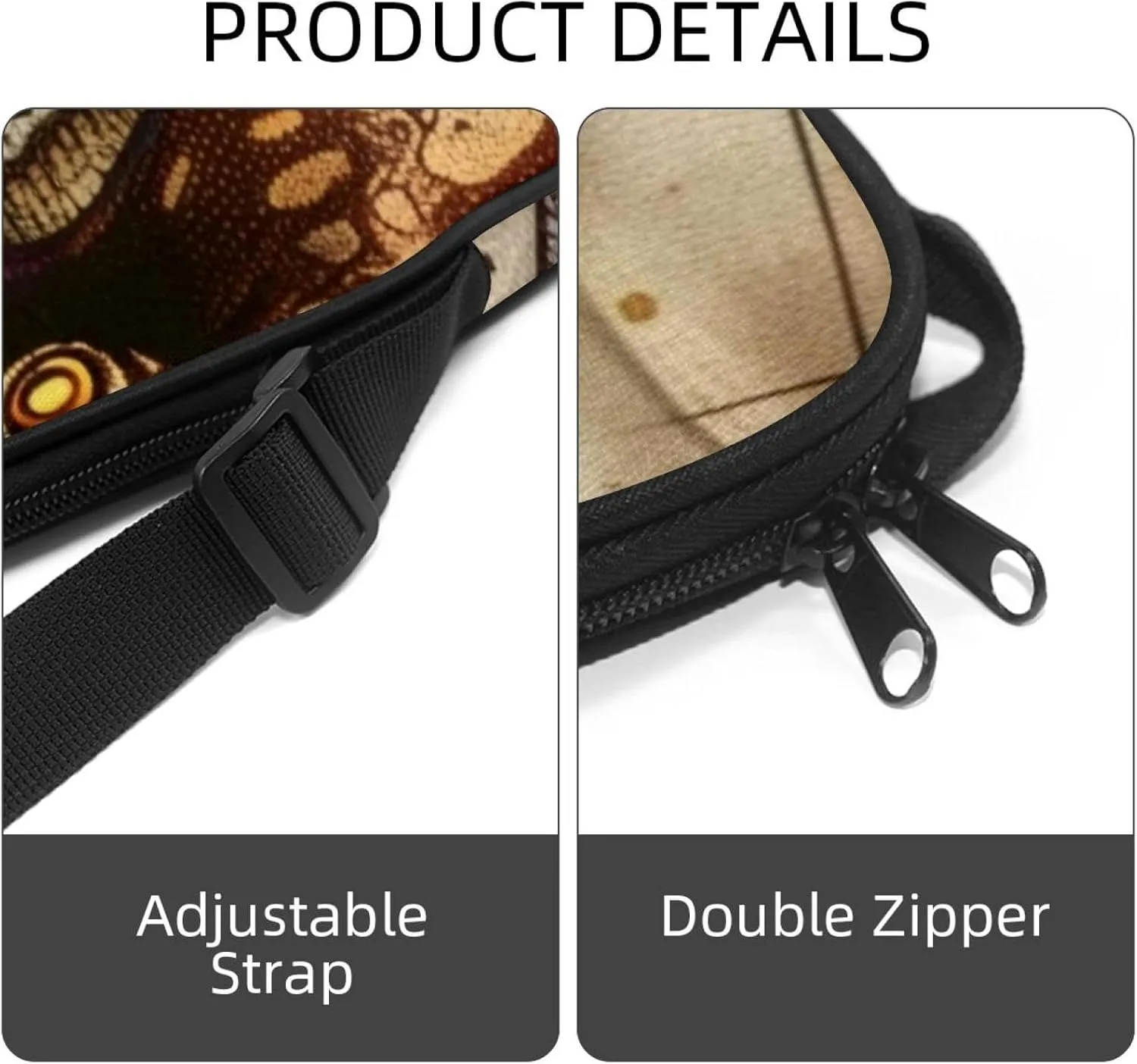 Seaweed Underwater Plants Ocean Coral Tennis Racquet Cover Bag Lightweight Bag with Adjustable Shoulder Strap