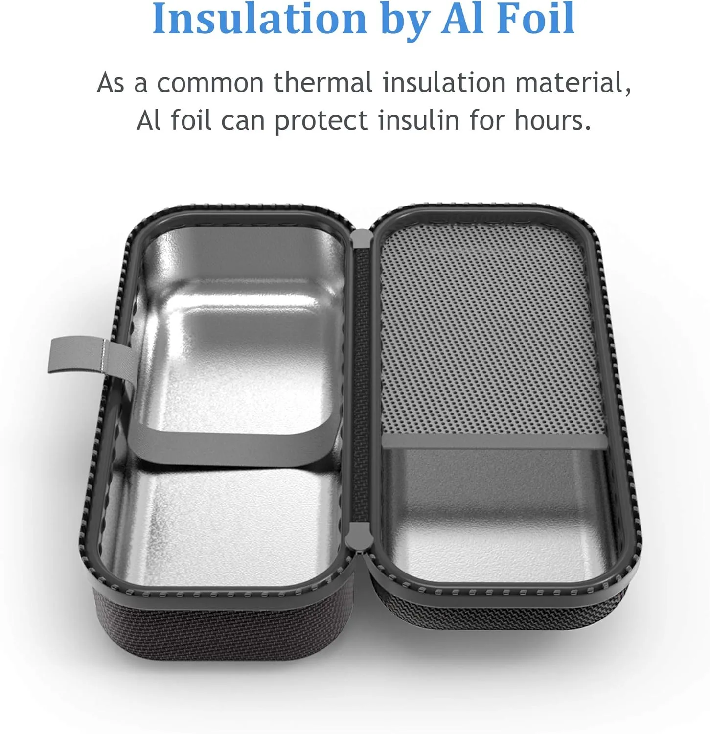 SHBC Insulin Pen Carrying Case Portable Medical Cooler Bag for Diabetes with Protective Ice Brick - Convenient to Changing Needles with Each Injection