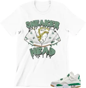 Shirt to Match Jordans Sneaker Head J4 Men's Tee, Streetwear Tshirts