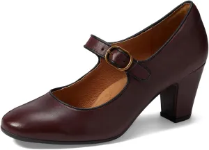 SHODENSE Women Retro Kitten Heel Mary Jane Pumps Shoes Round Closed Toe Ankle Strap Dress Sandals Chunky Block Mid Heel Two-tone Burnished Mary Janes Lolita Shoes Office Ladies Wedding Party 4-11 M US