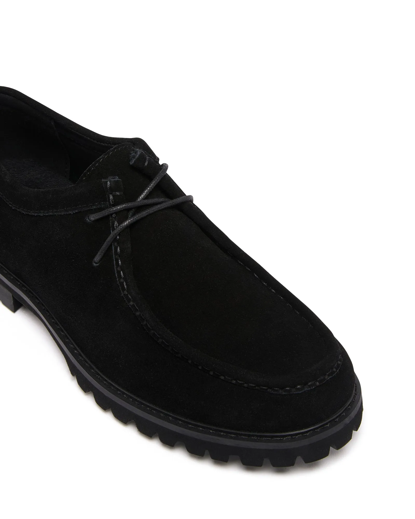 Shoreditch Black Cow Suede