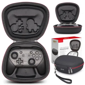 sisma Carry Case Compatible with Nintendo Switch Pro Controller, Travel Protective Case Hard Shell Portable Storage Bag, All-around Protection for Buttons & Joysticks -Black