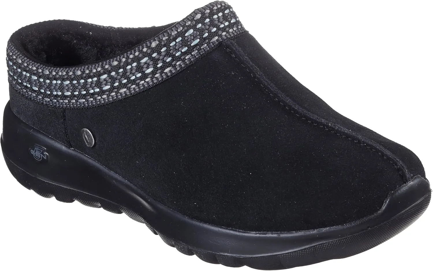 Skechers Women's Onthego Joy Suede Mule W Artisanal Detail