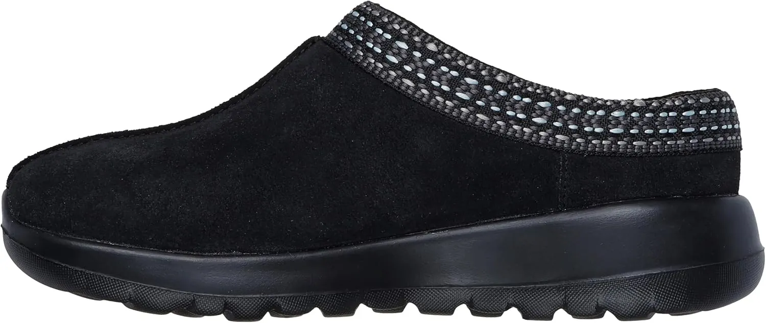 Skechers Women's Onthego Joy Suede Mule W Artisanal Detail