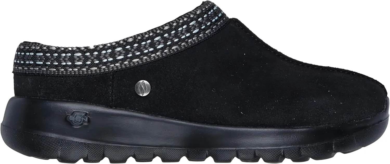 Skechers Women's Onthego Joy Suede Mule W Artisanal Detail