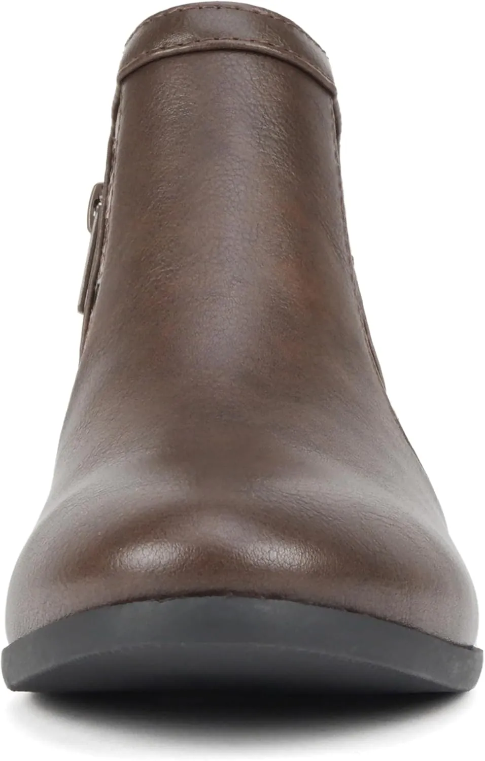 Soda Chance Women's Closed Toe Multi Strap Ankle Bootie