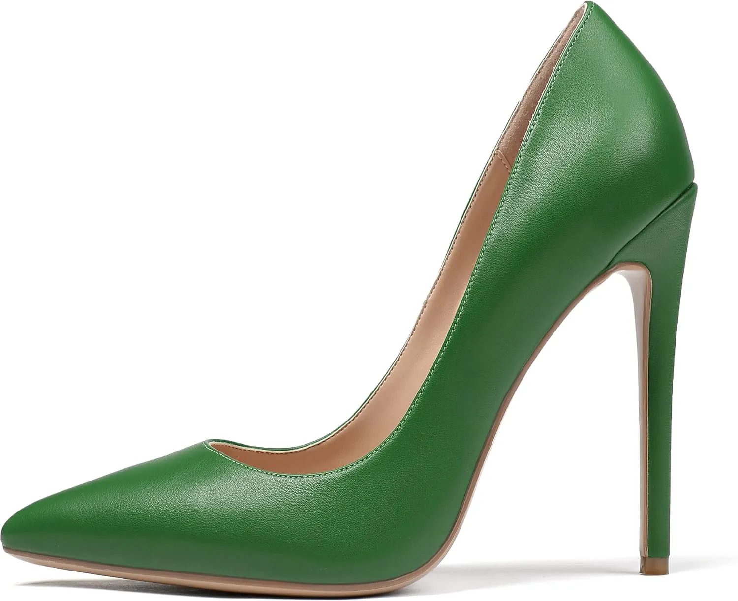 Soireelady Women's Pumps High Heel| Stiletto Heels Shoes |Slip on |Womens Elegant Dress Party Shoes 12CM 4.8 Inch