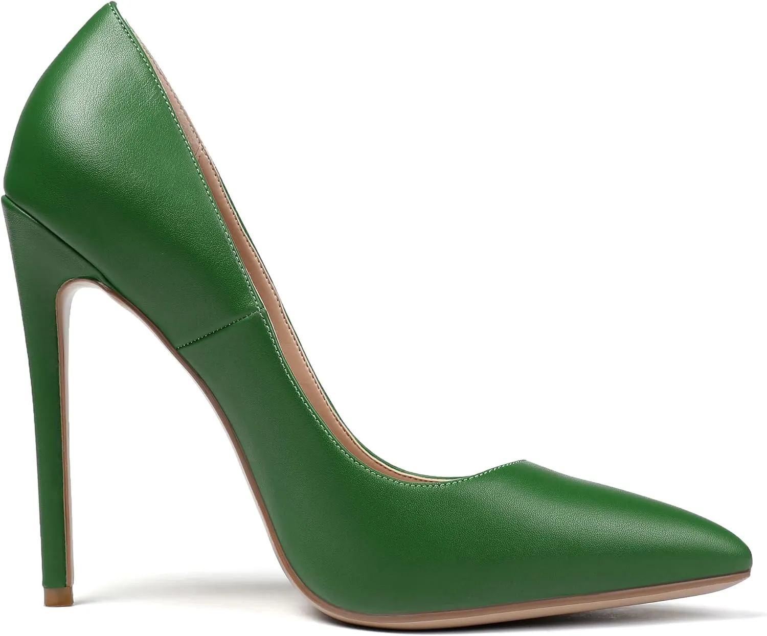 Soireelady Women's Pumps High Heel| Stiletto Heels Shoes |Slip on |Womens Elegant Dress Party Shoes 12CM 4.8 Inch