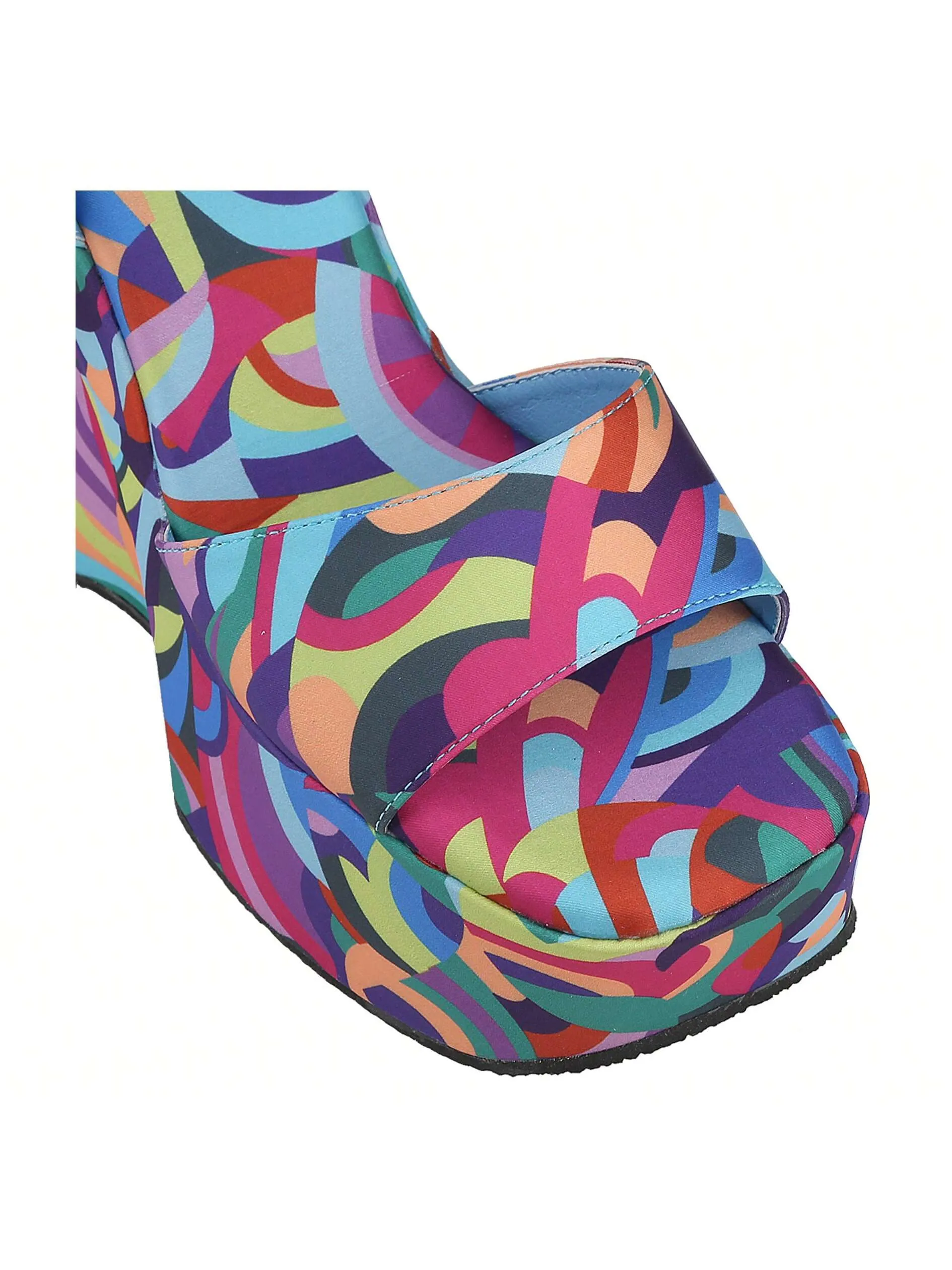 Stylish Summer Bliss: Open-Toe Ankle Strap Wedge Heels