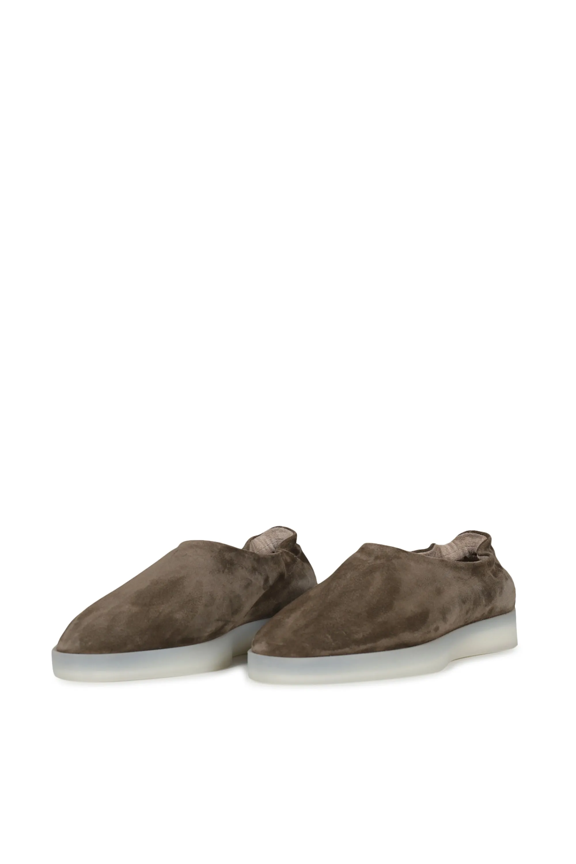 SUEDE MULE / TAUPE